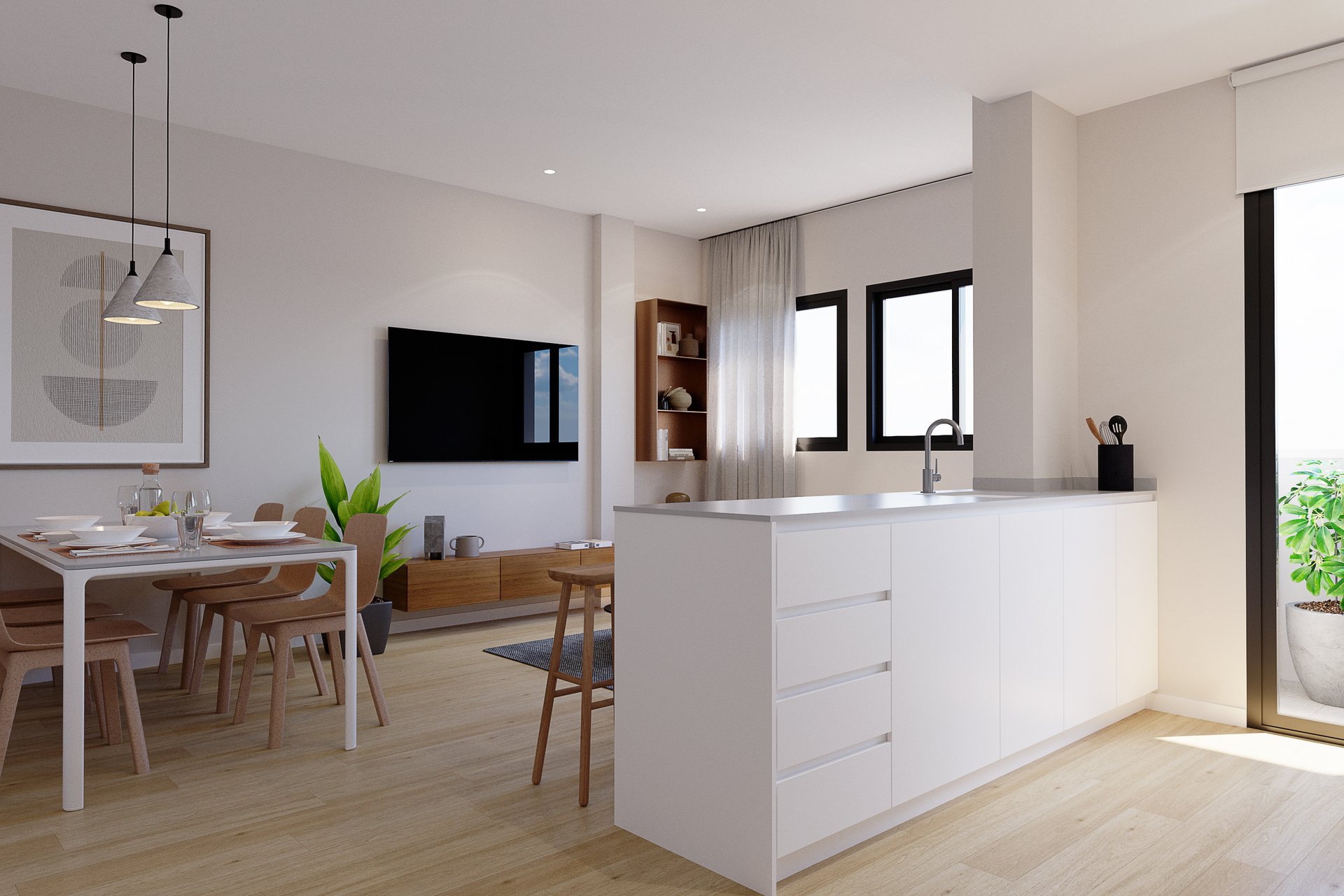 Nouvelle construction - Appartement -
Algorfa