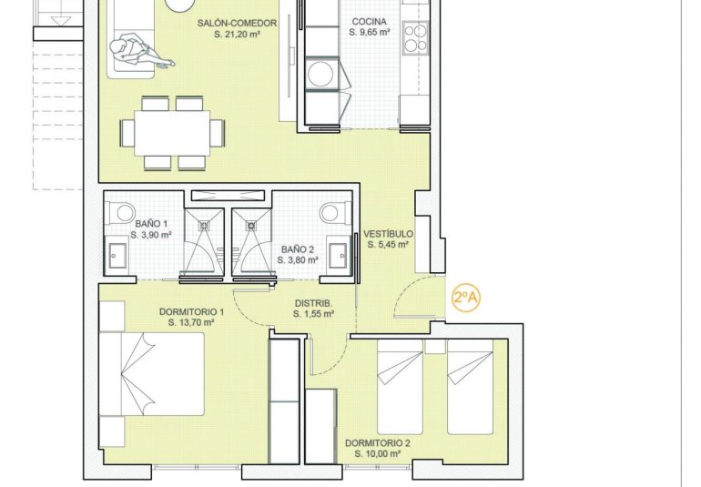 Nouvelle construction - Appartement -
Finestrat