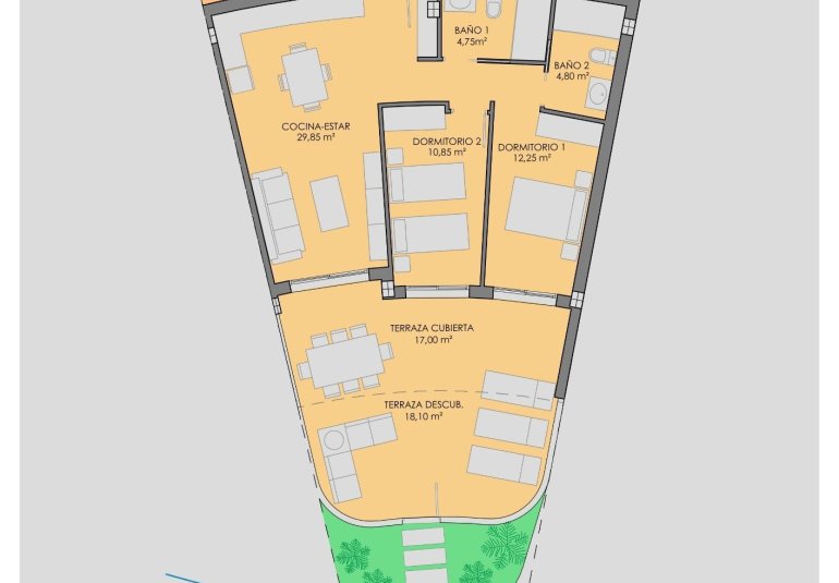 Nouvelle construction - Appartement -
los alcázares