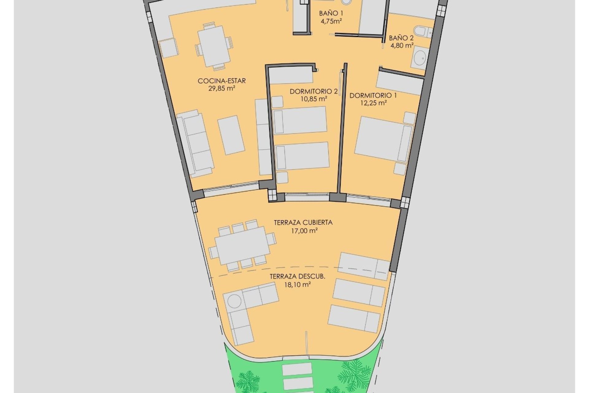 Nouvelle construction - Appartement -
los alcázares