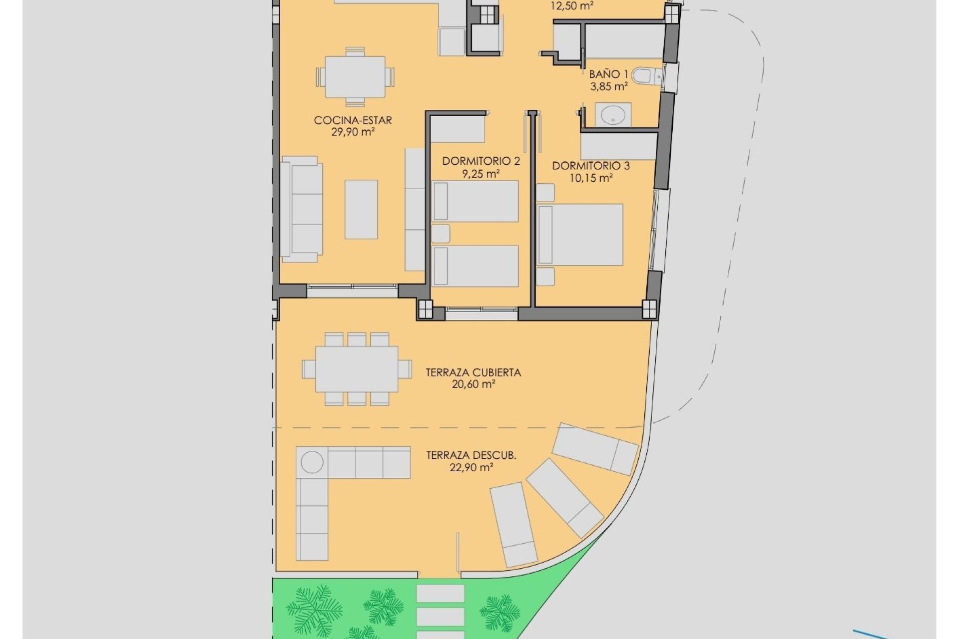 Nouvelle construction - Appartement -
los alcázares