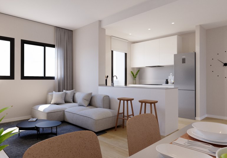 Nouvelle construction - Attique -
Algorfa