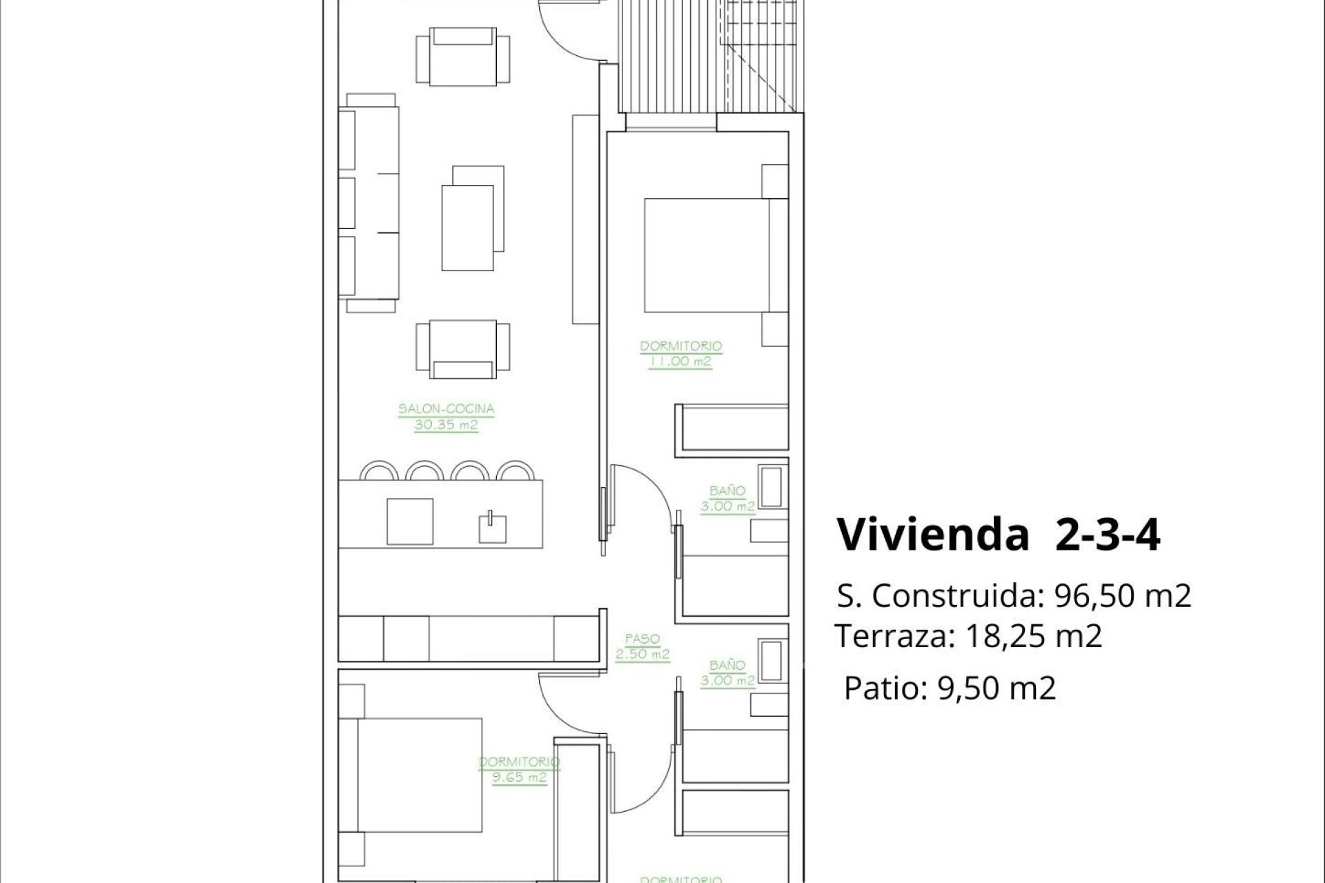 Nouvelle construction - Bungalow -
San Pedro del Pinatar
