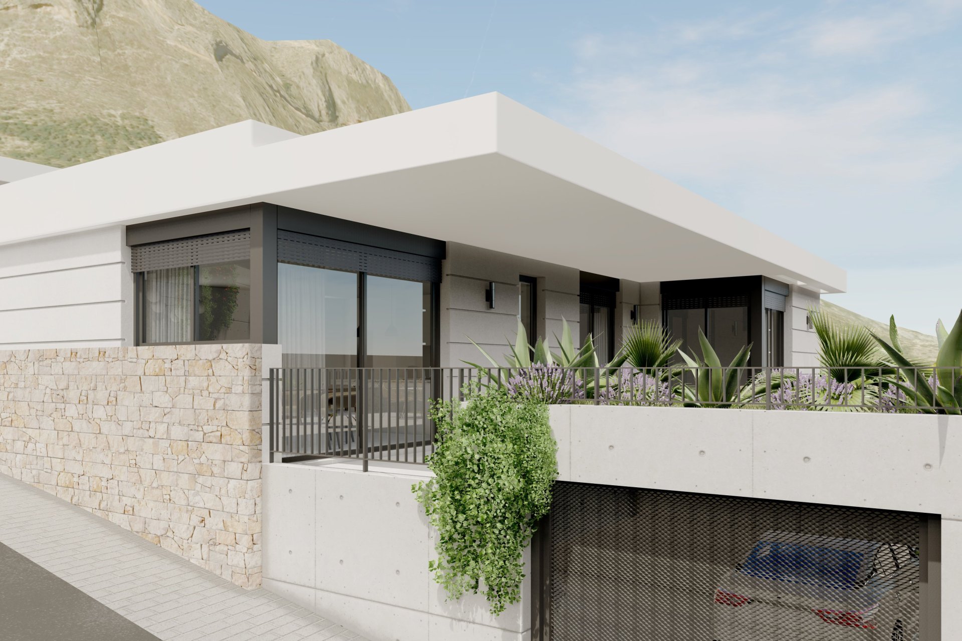 Nouvelle construction - Maison de ville -
Polop