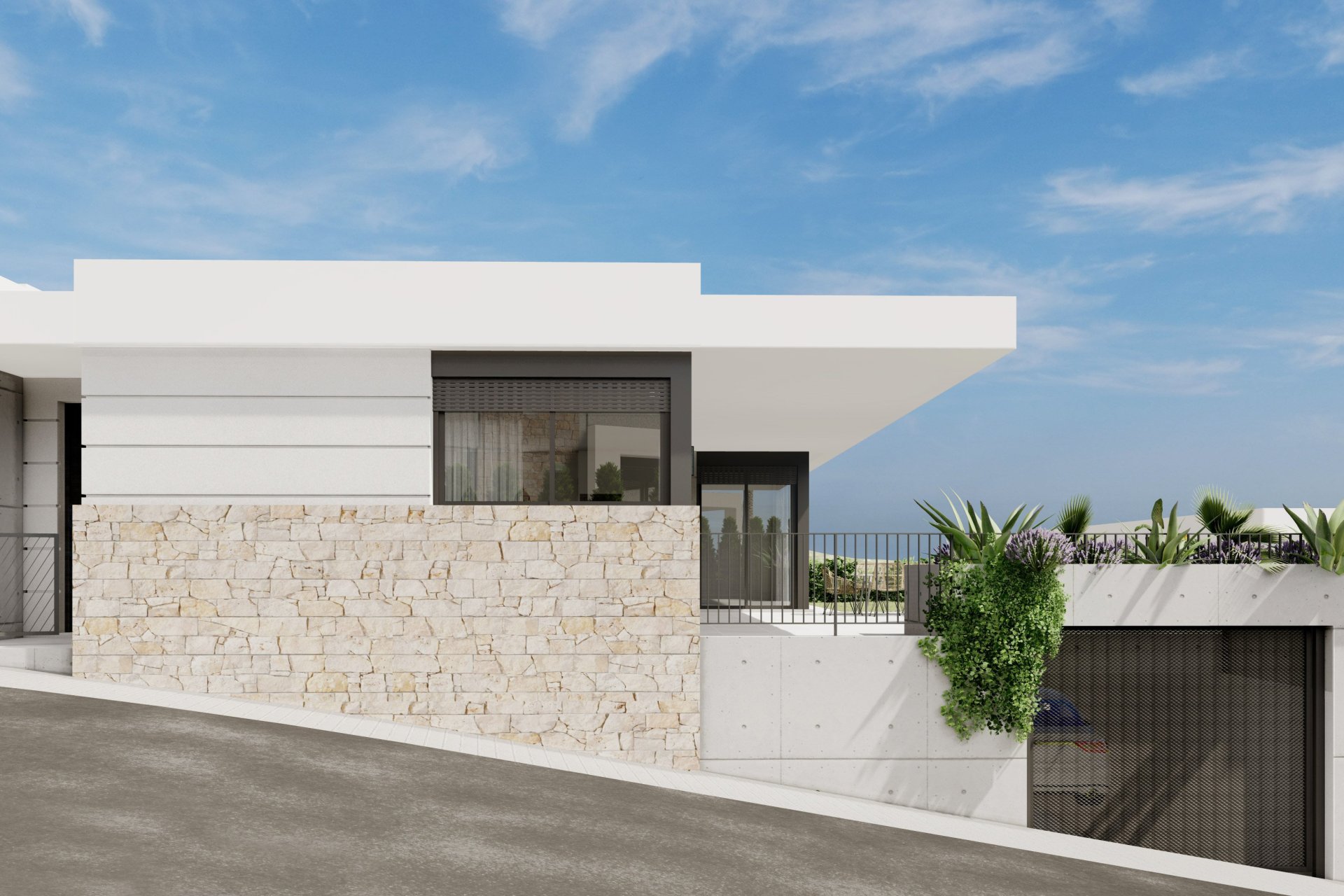 Nouvelle construction - Maison de ville -
Polop