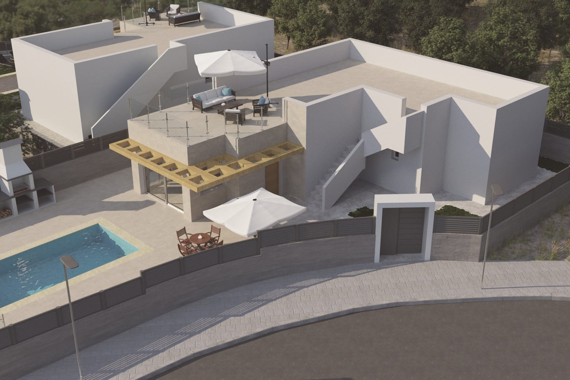 Nouvelle construction - Maison de ville -
Polop
