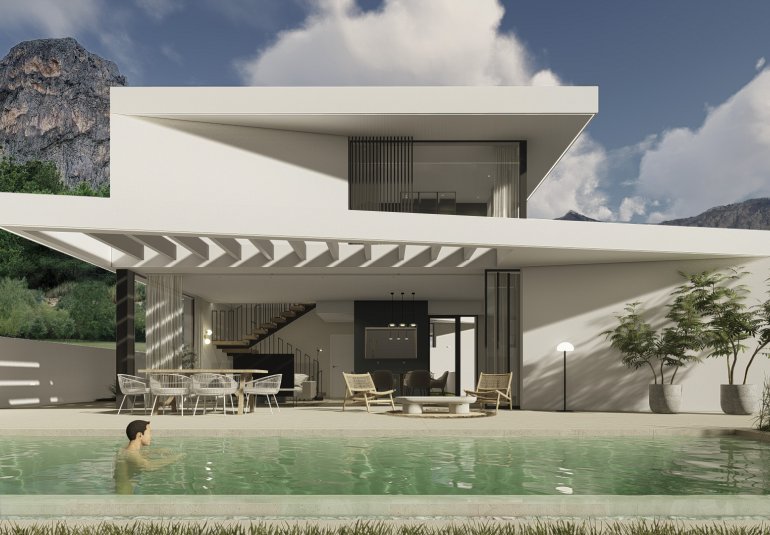 Nouvelle construction - Maison de ville -
Polop