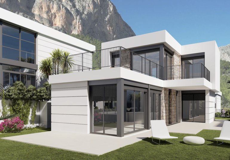 Nouvelle construction - Maison de ville -
Polop