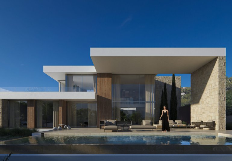 Nouvelle construction - Villa -
Teulada