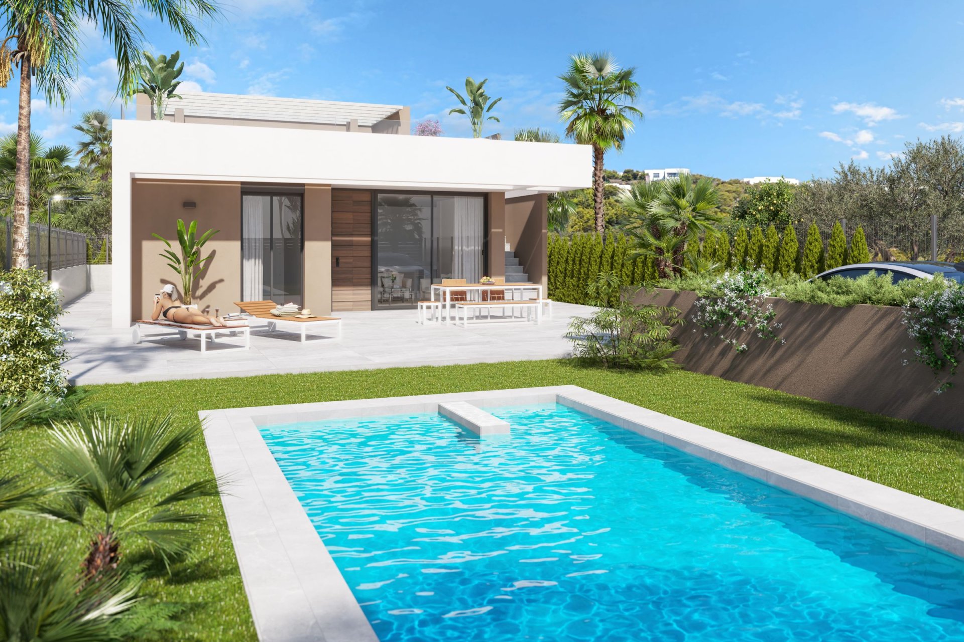 Nouvelle construction - Villa -
vera playa