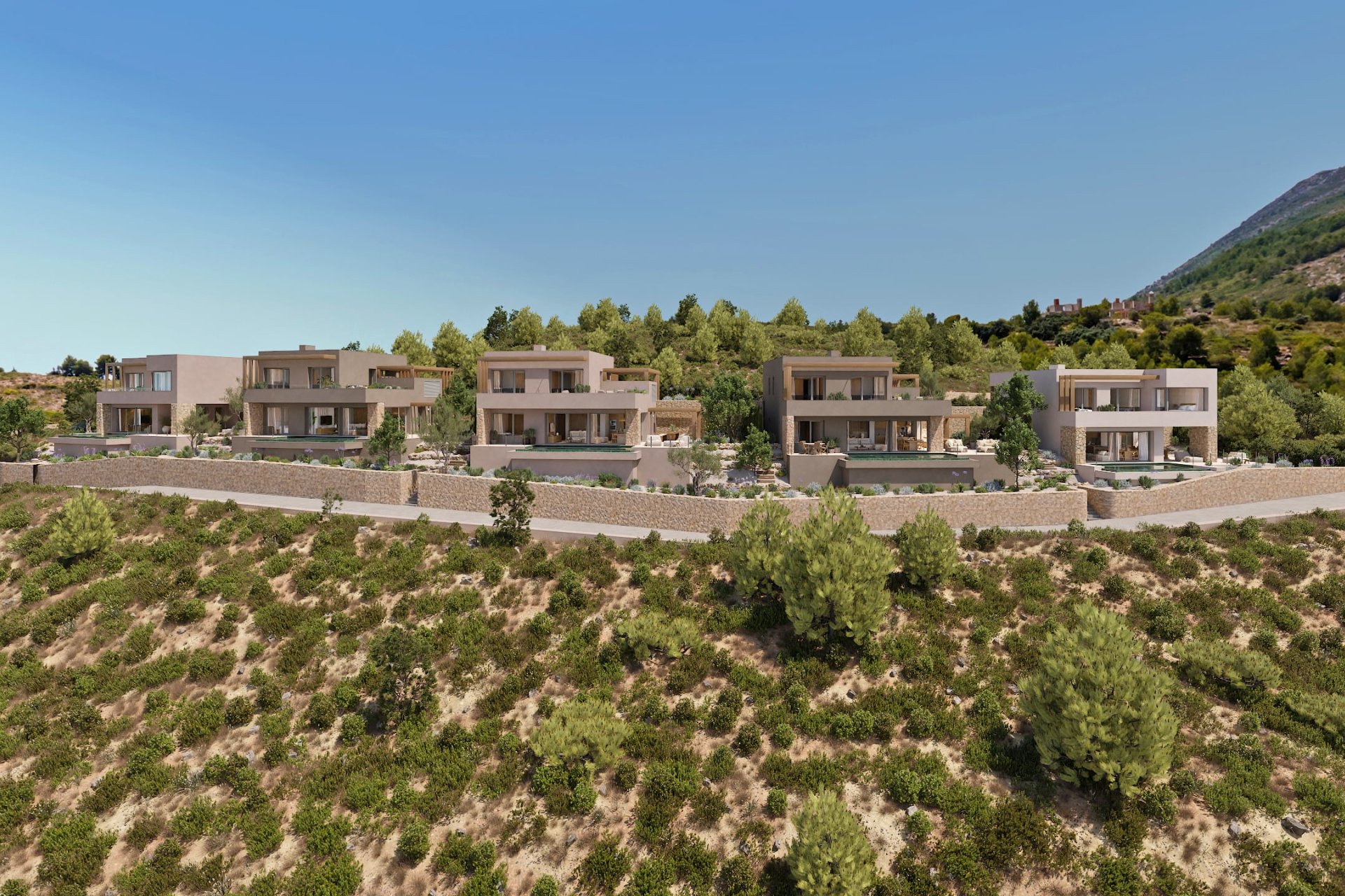 Nouvelle construction - VILLAS -
Lliber - Vall de Pop