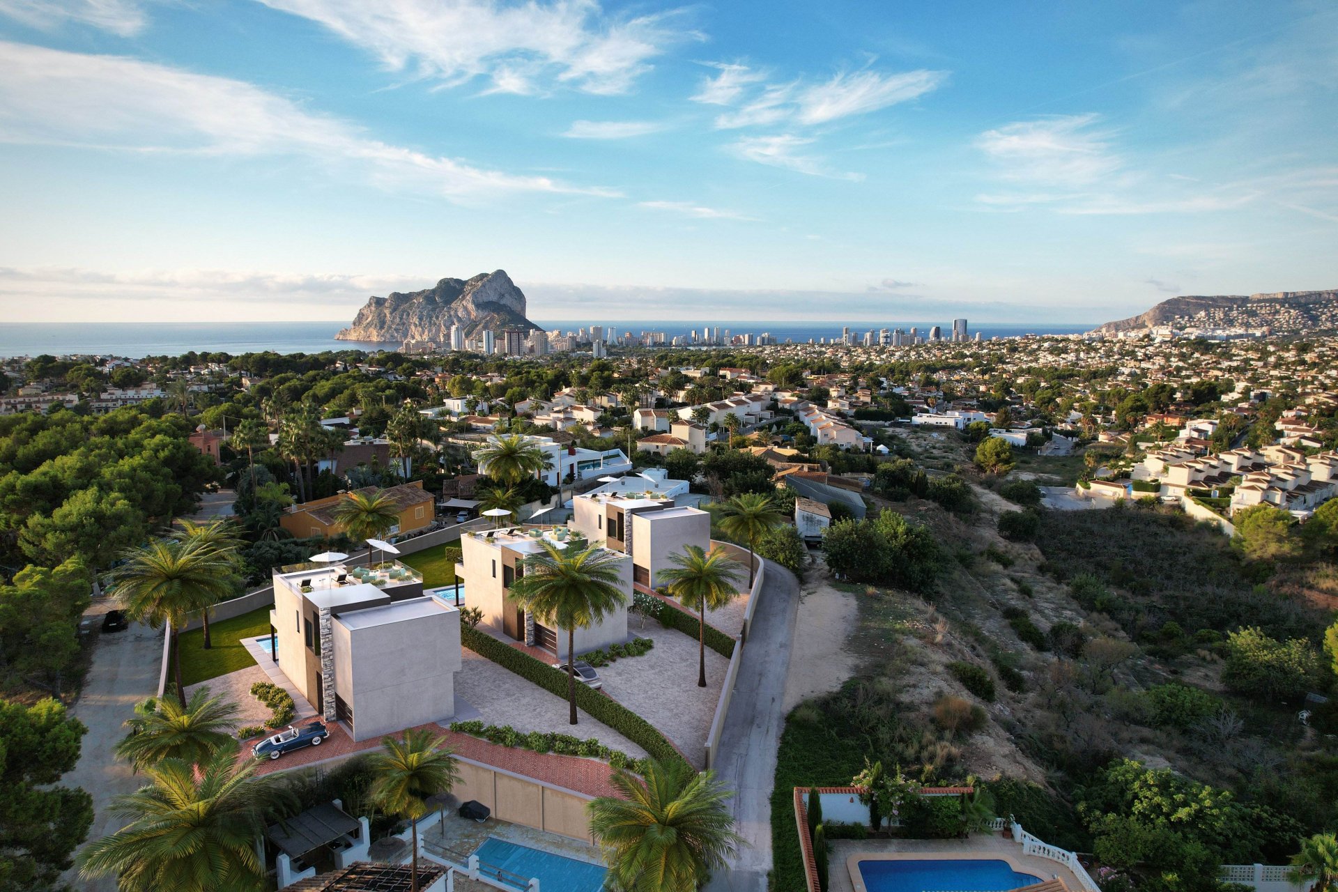 Obra nueva - Adosado -
Calpe