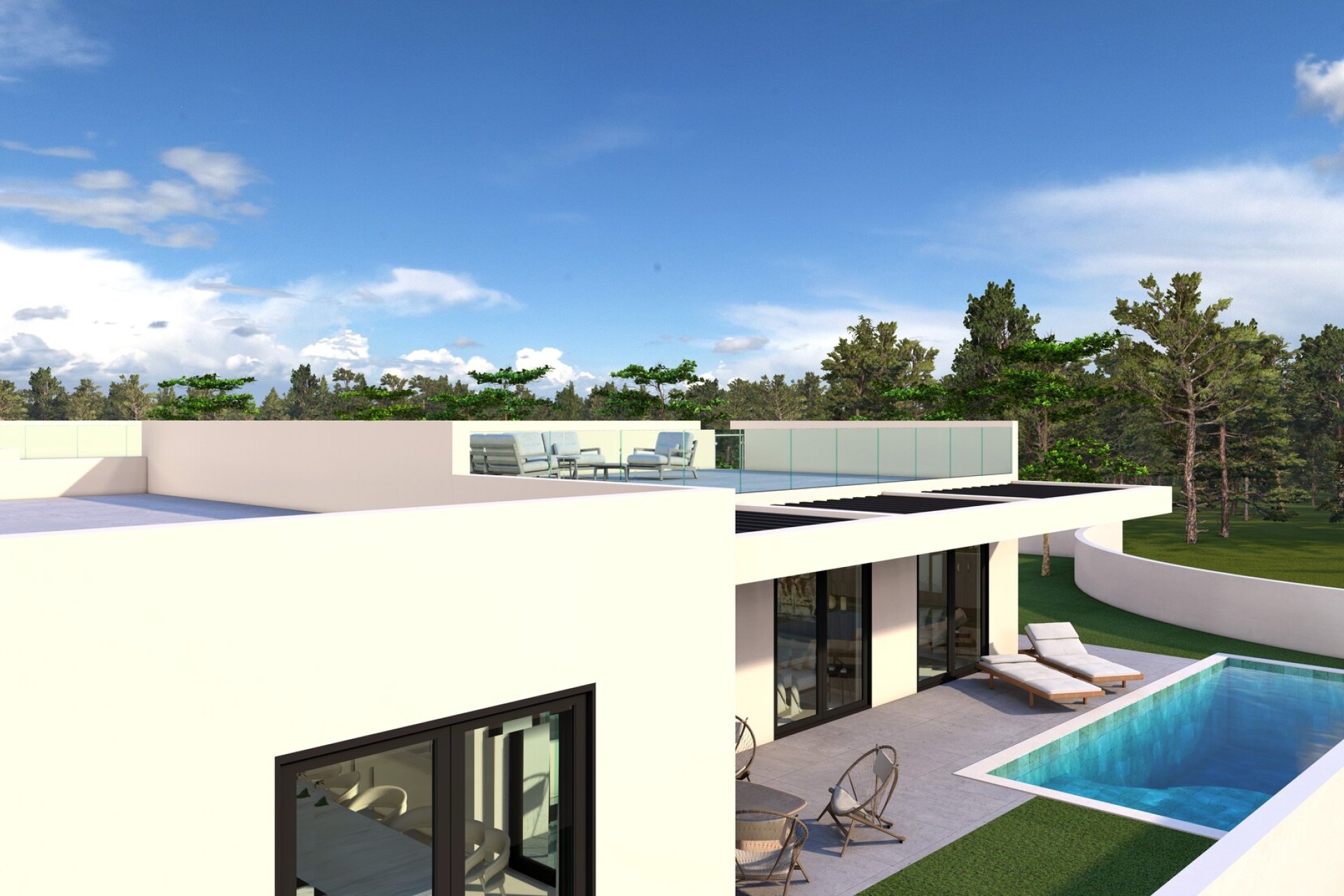 Obra nueva - Adosado -
Finestrat