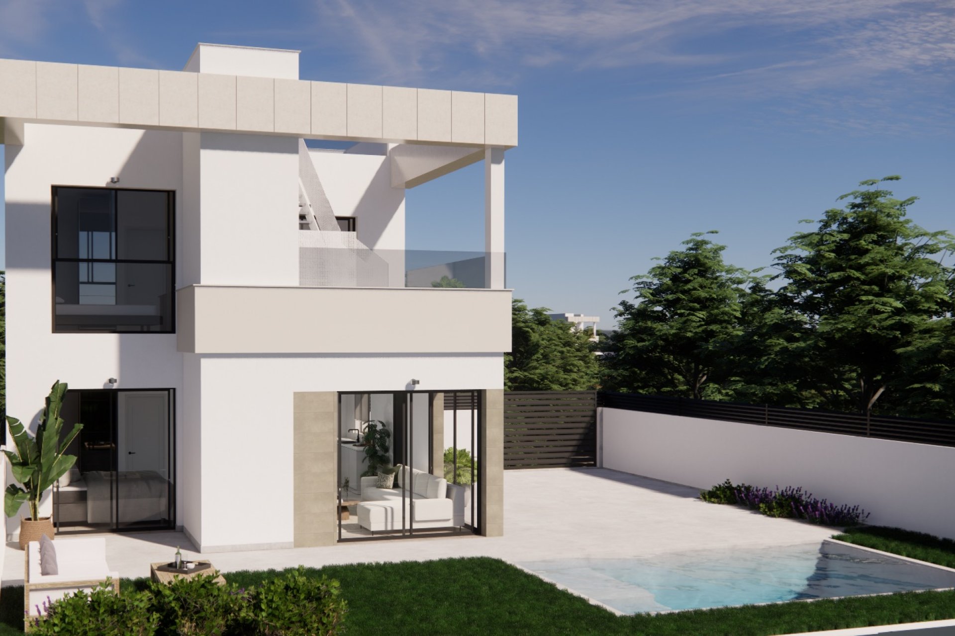 Obra nueva - Adosado -
Orihuela Costa