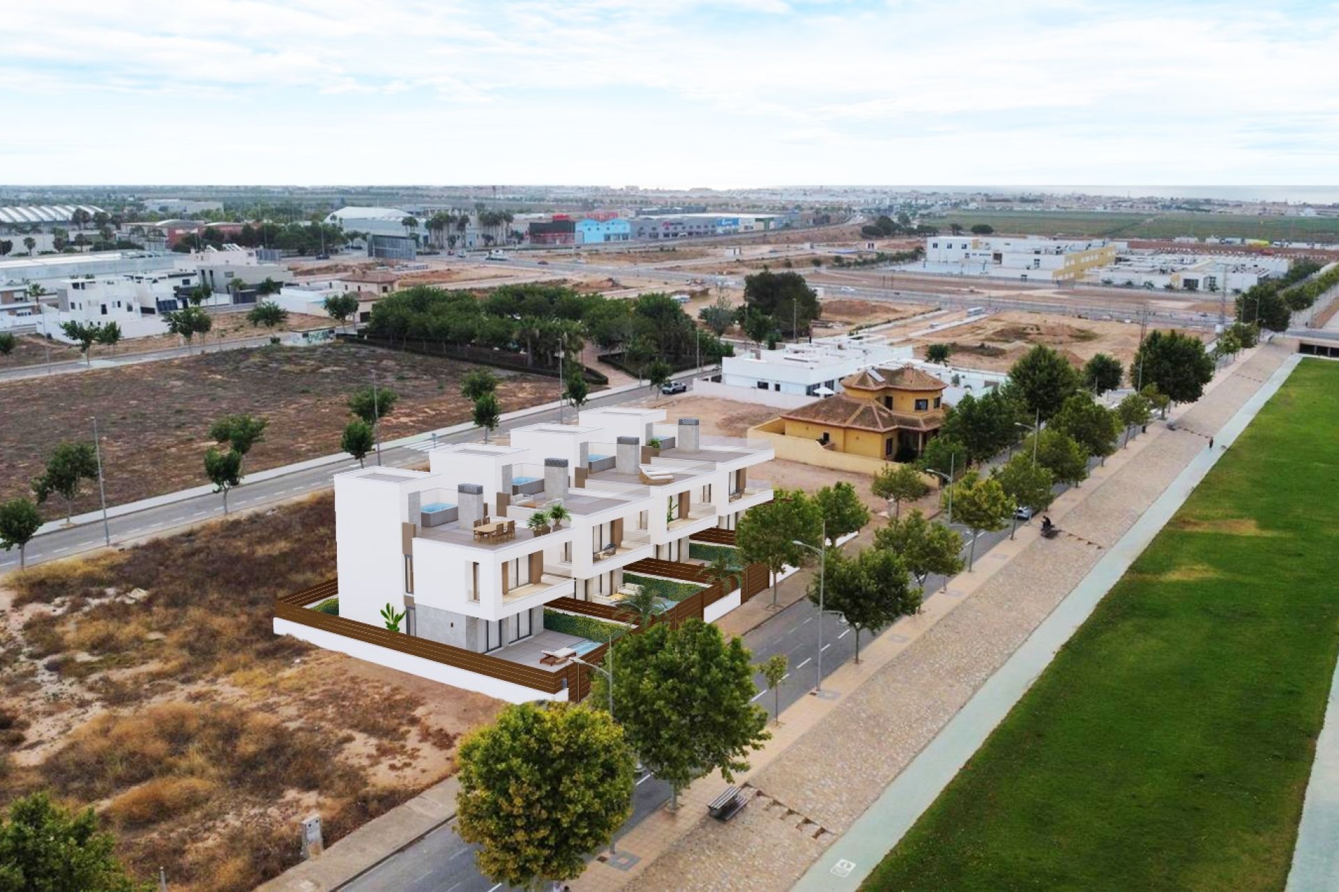 Obra nueva - Adosado -
Pilar de la Horadada