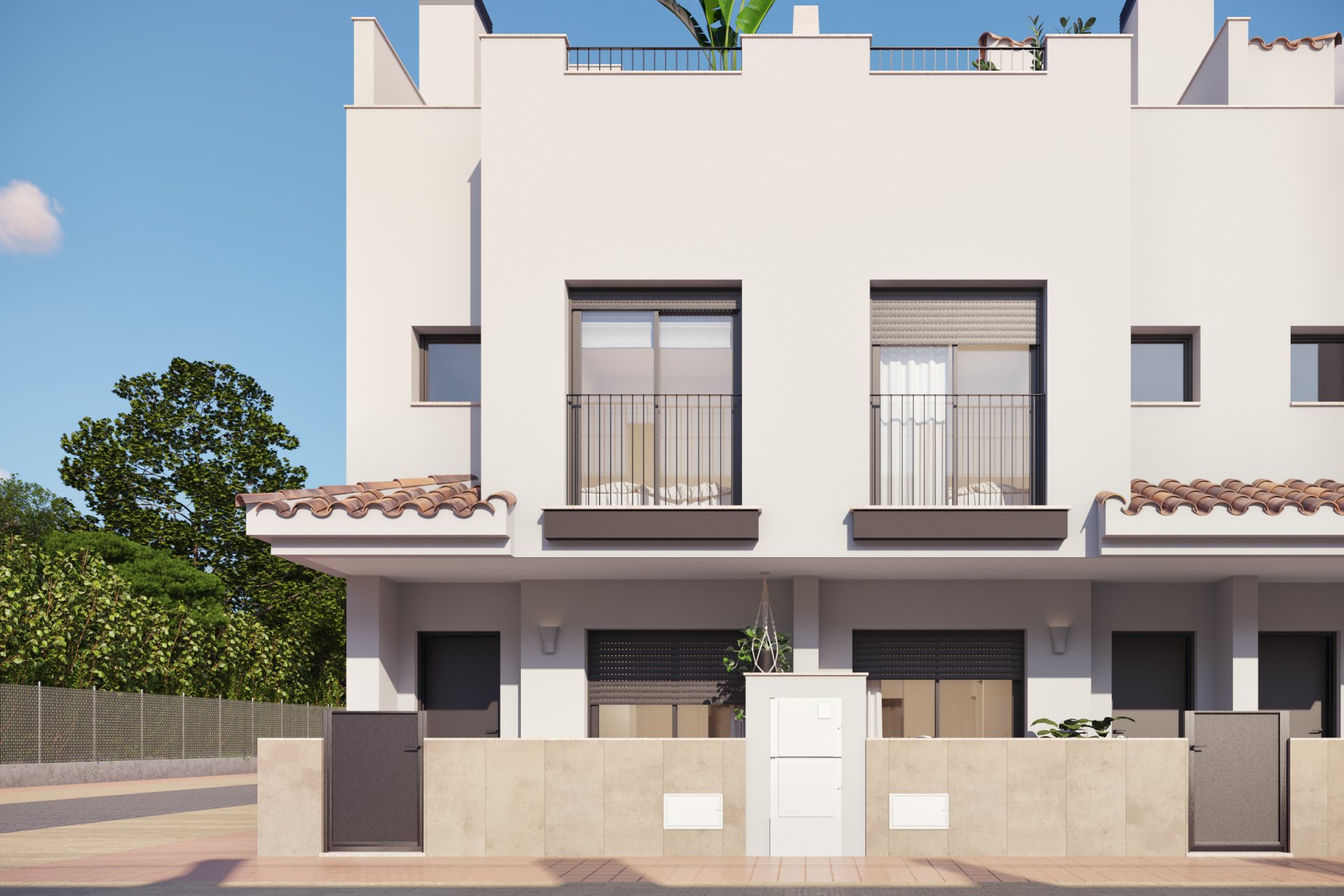 Obra nueva - Adosado -
santa rosalia