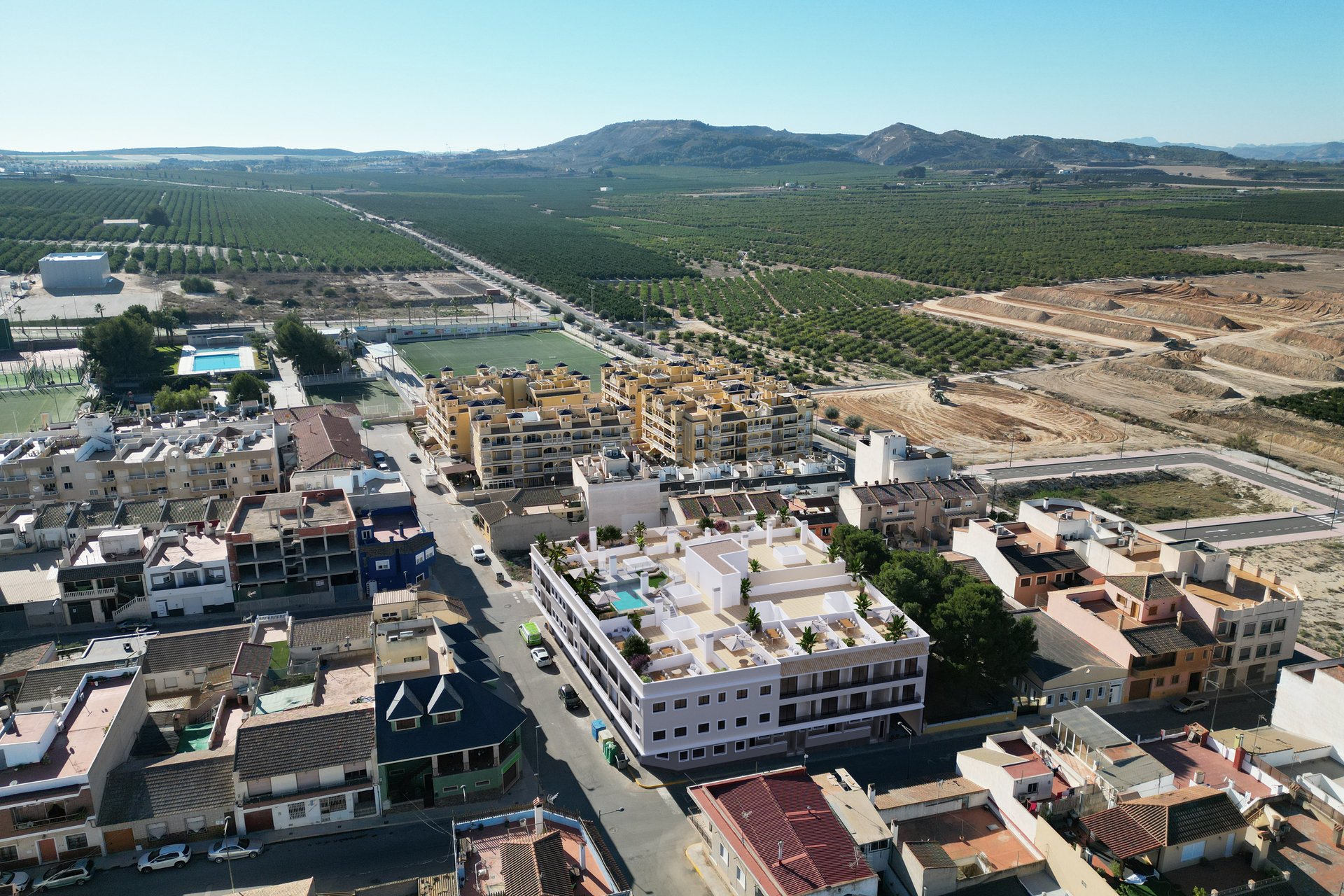 Obra nueva - Apartamento / piso -
Algorfa