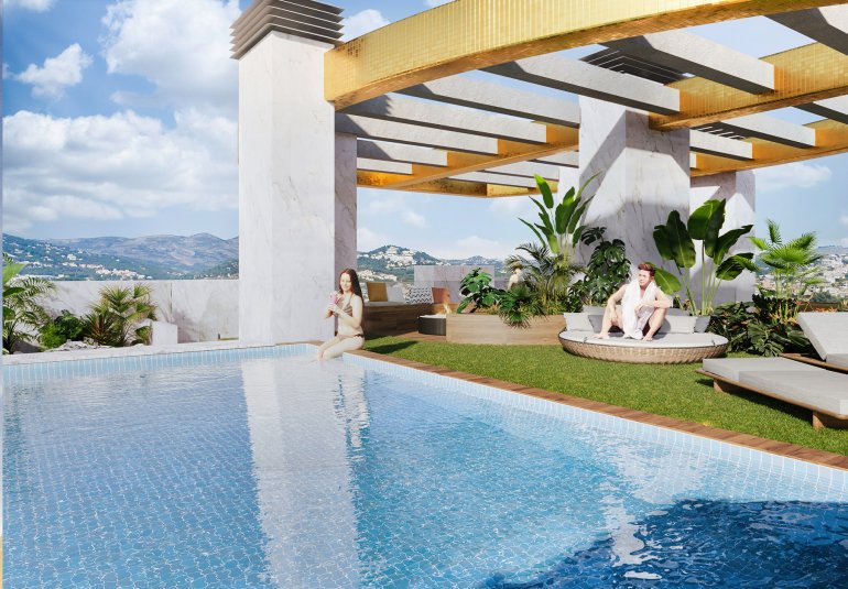 Obra nueva - Apartamento / piso -
Calpe