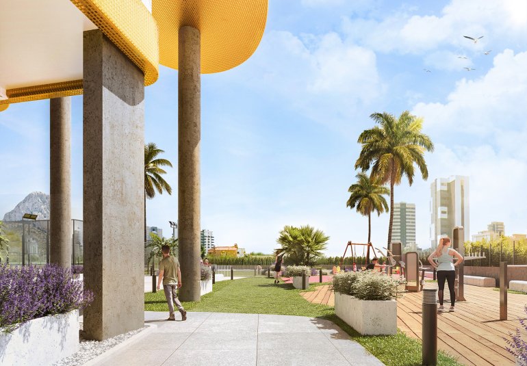 Obra nueva - Apartamento / piso -
Calpe