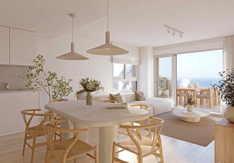 Obra nueva - Apartamento / piso -
Calpe