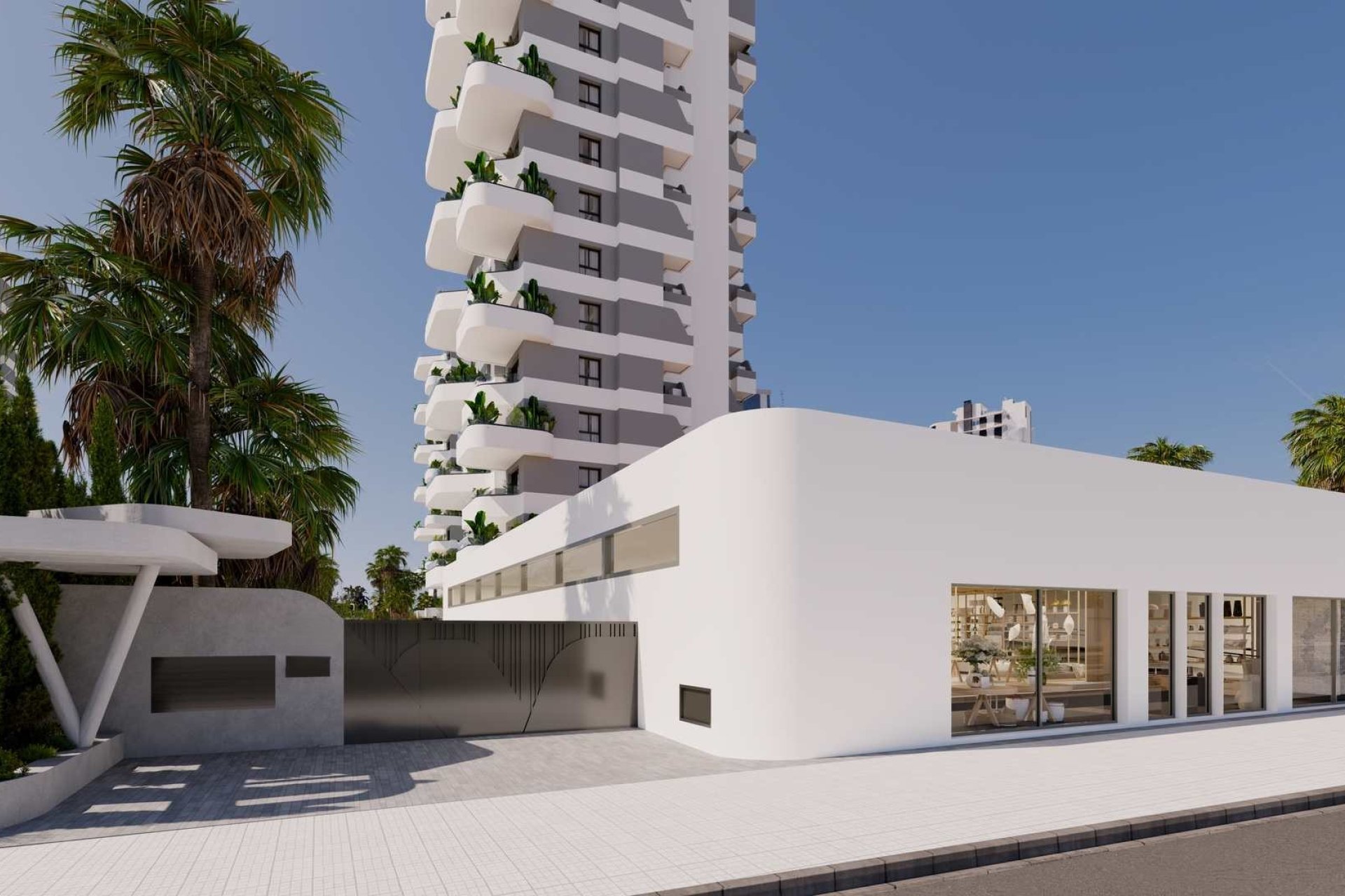 Obra nueva - Apartamento / piso -
Calpe