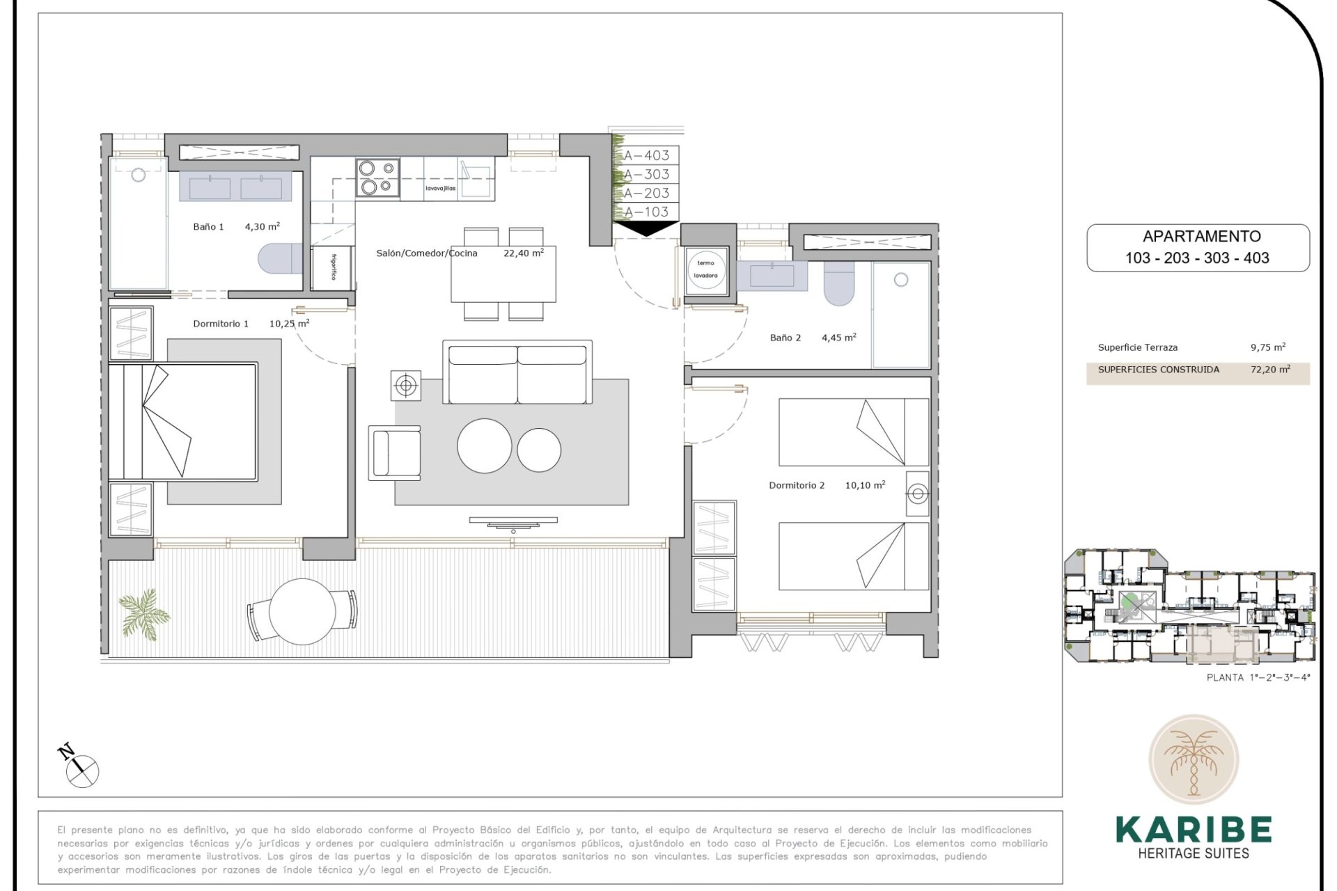 Obra nueva - Apartamento / piso -
lo pagán