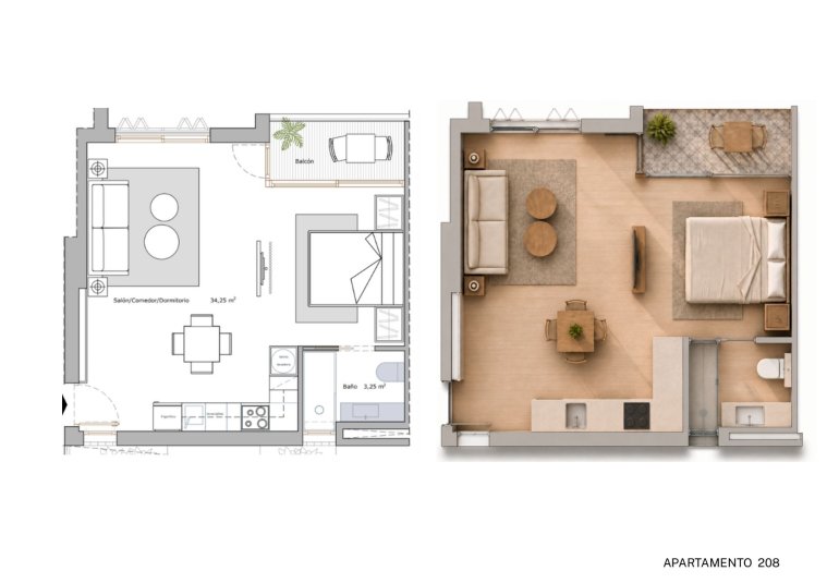 Obra nueva - Apartamento / piso -
lo pagán