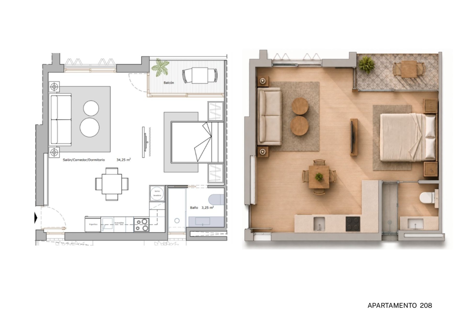 Obra nueva - Apartamento / piso -
lo pagán