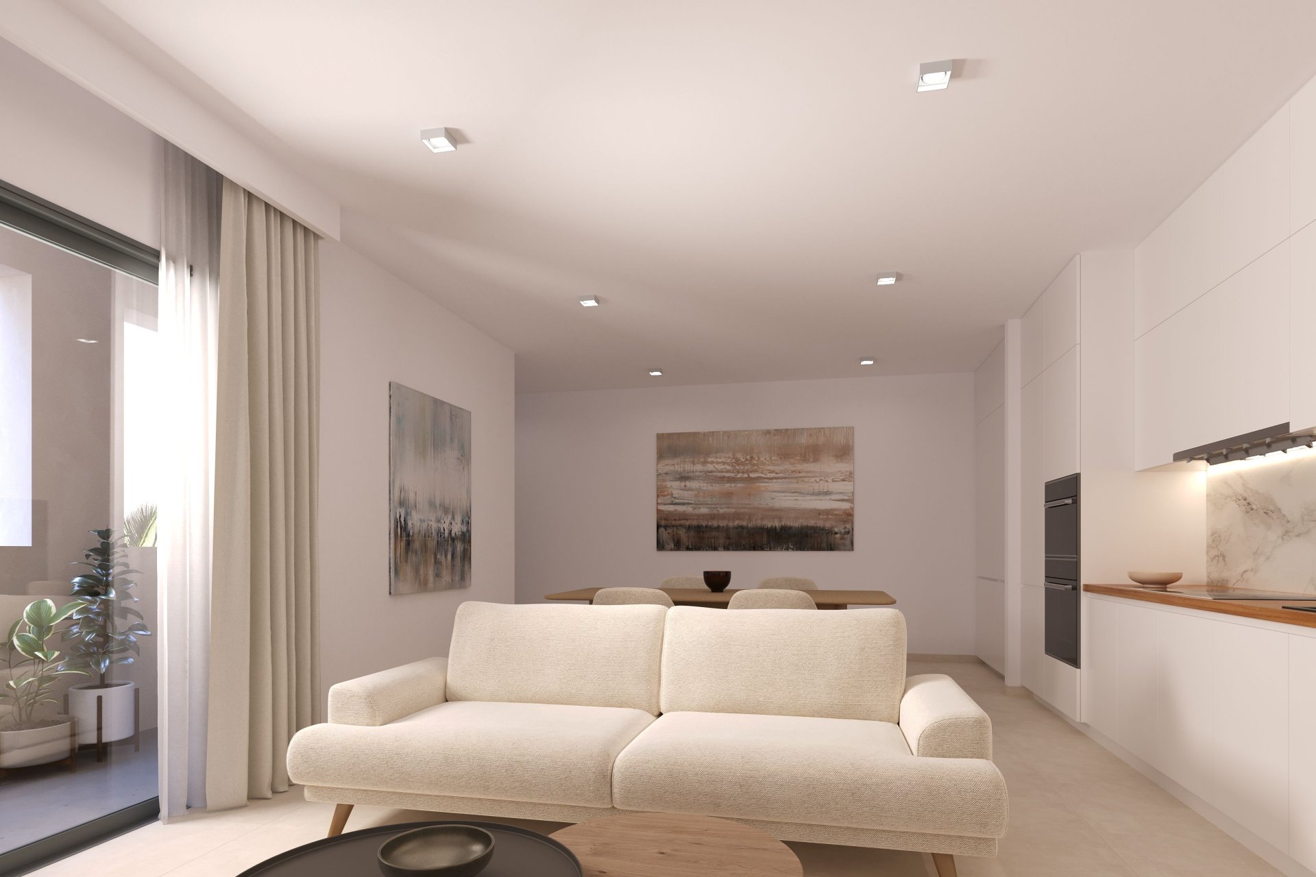Obra nueva - Apartamento / piso -
San Miguel de Salinas