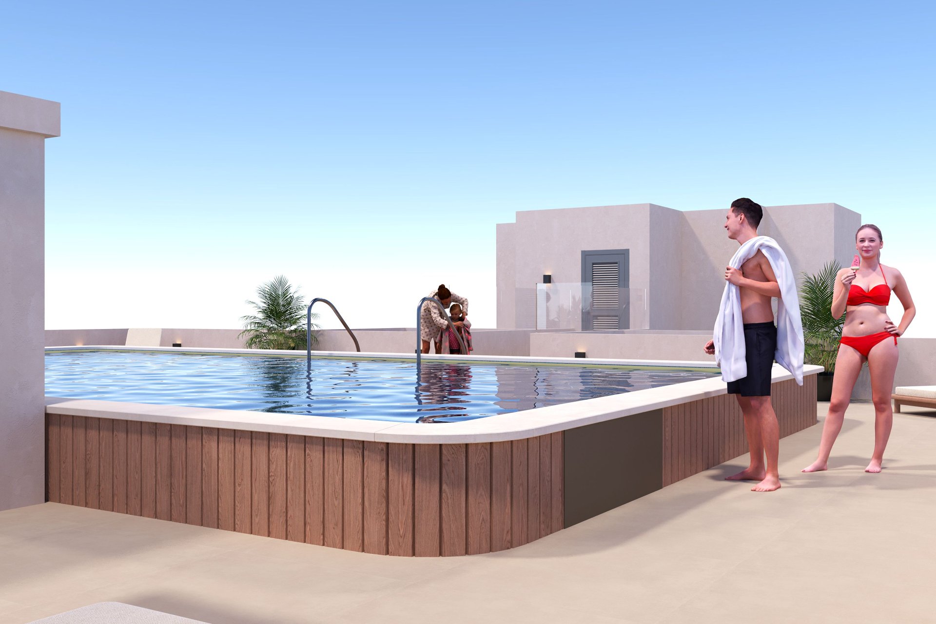 Obra nueva - Apartamento / piso -
San Miguel de Salinas