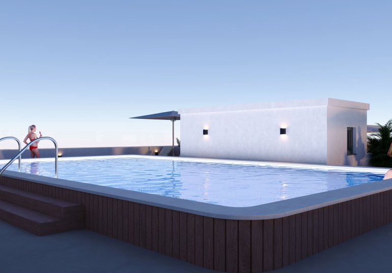 Obra nueva - Apartamento / piso -
San Miguel de Salinas