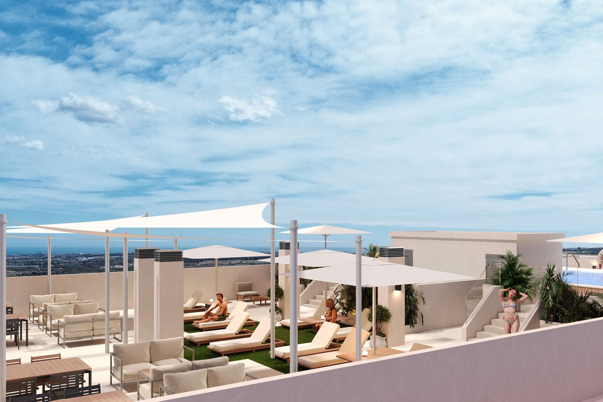 Obra nueva - Apartamento / piso -
San Miguel de Salinas