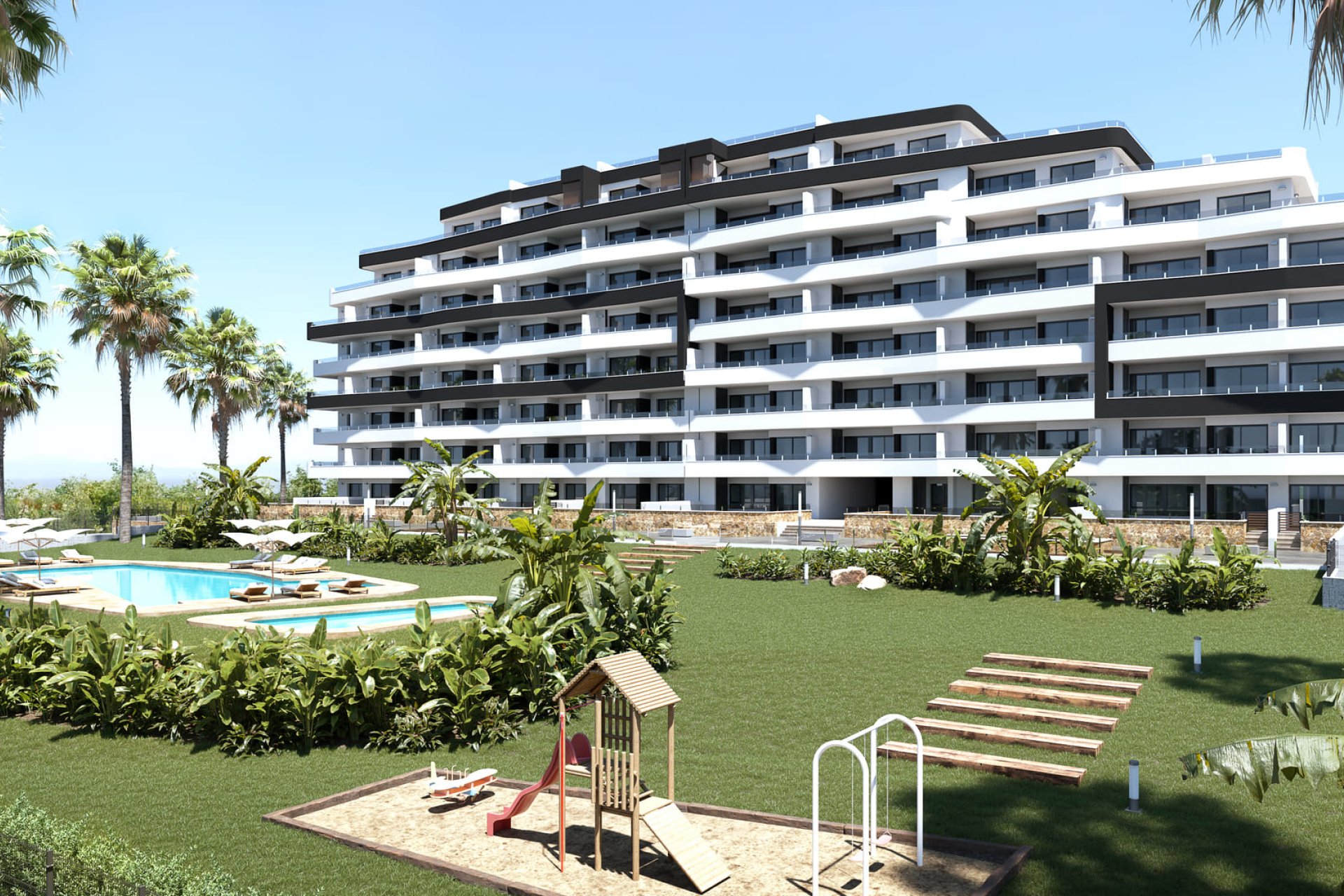 Obra nueva - Apartamento / piso -
San Miguel de Salinas