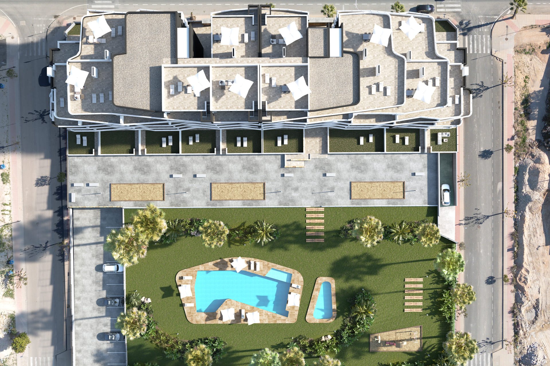 Obra nueva - Apartamento / piso -
San Miguel de Salinas