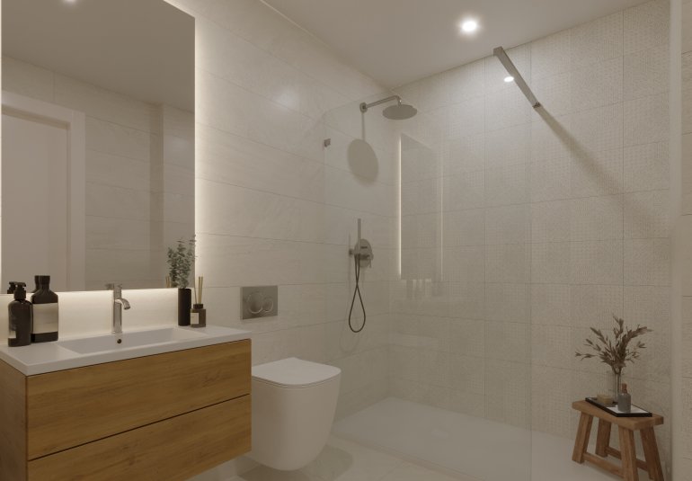 Obra nueva - Ático -
Santa Pola