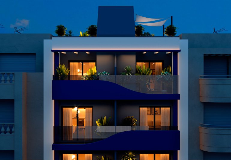Obra nueva - Ático -
Torrevieja
