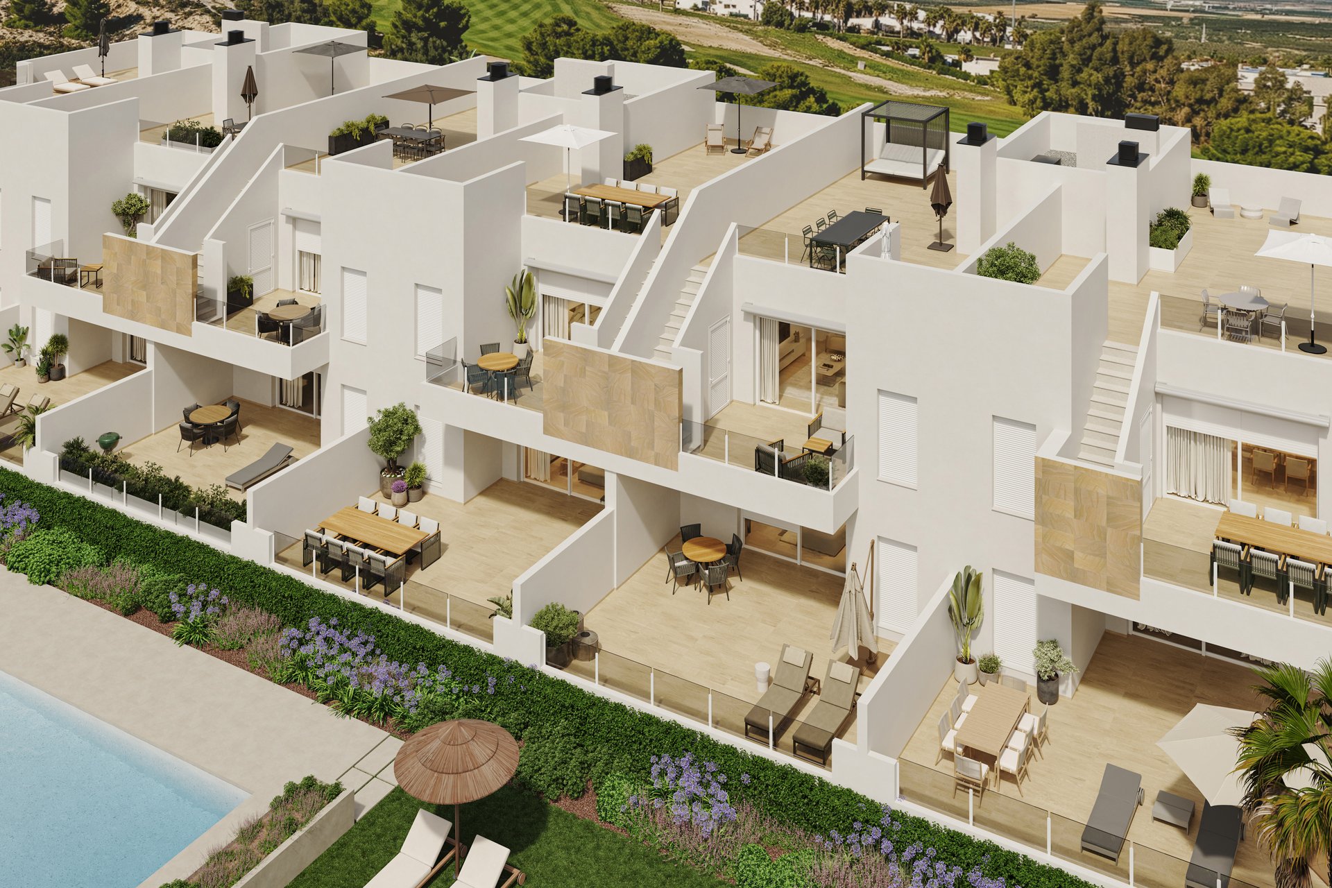 Obra nueva - Bungalow -
La Finca Golf