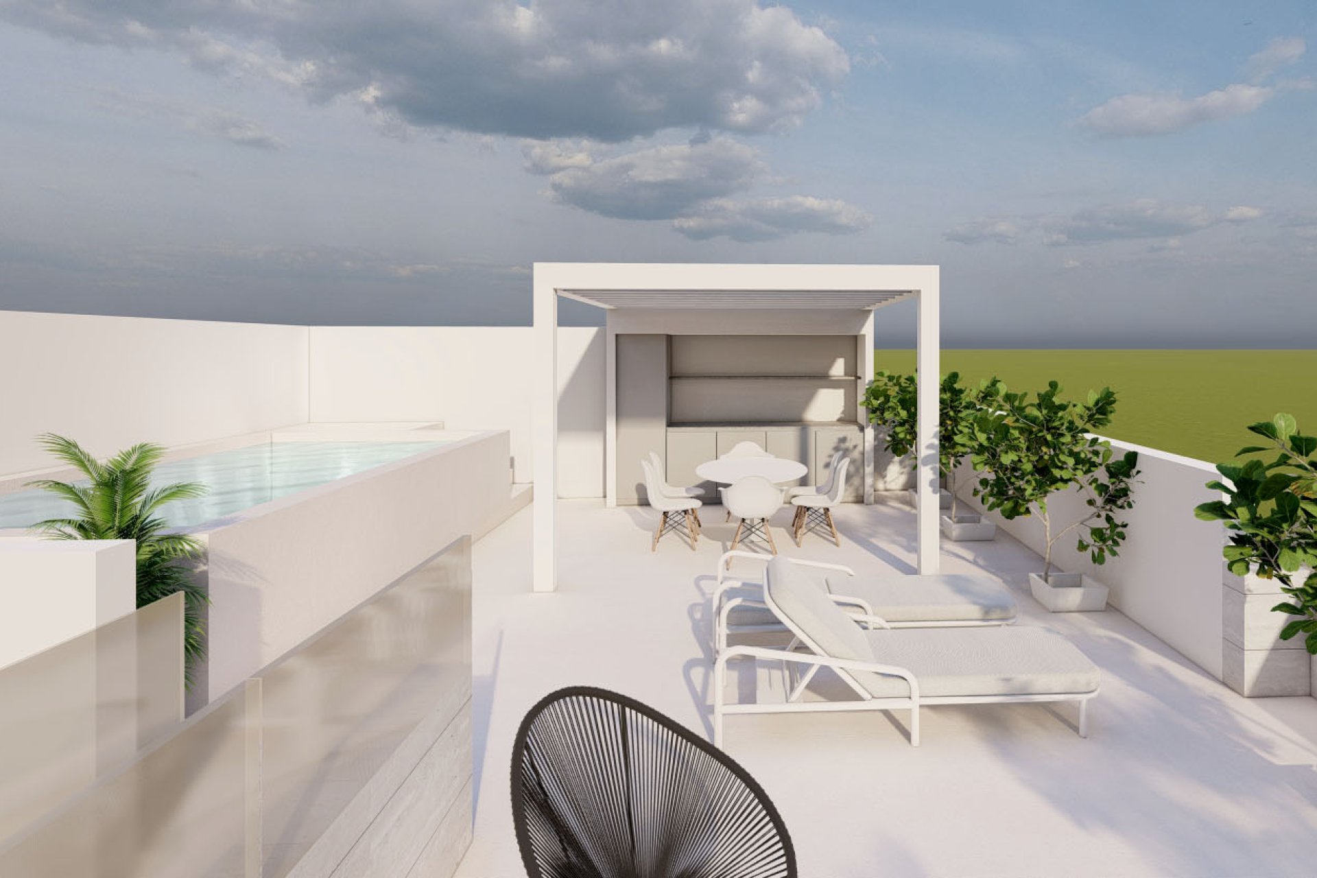 Obra nueva - Bungalow -
Pilar de la Horadada