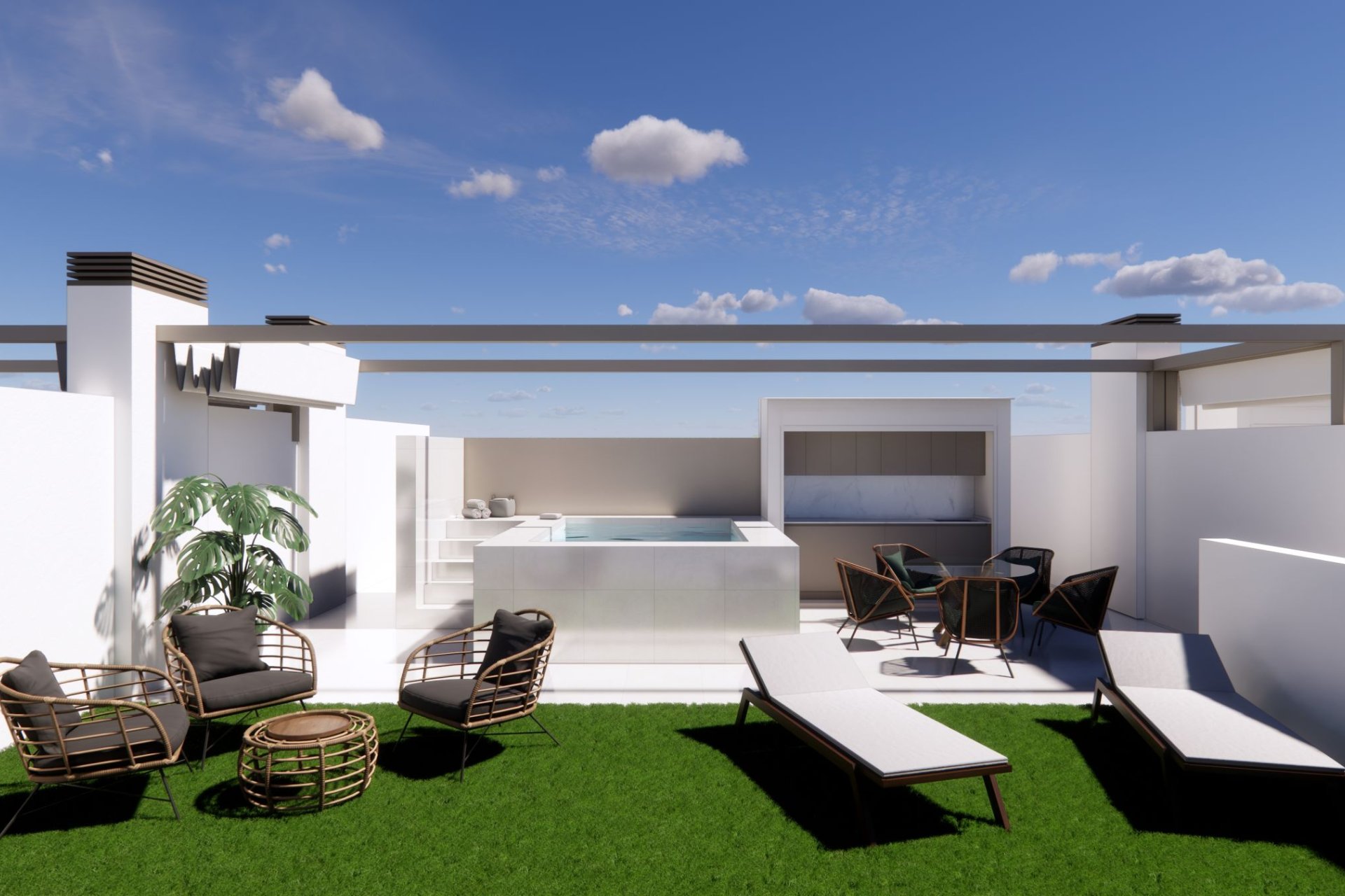 Obra nueva - Bungalow -
Pilar de la Horadada