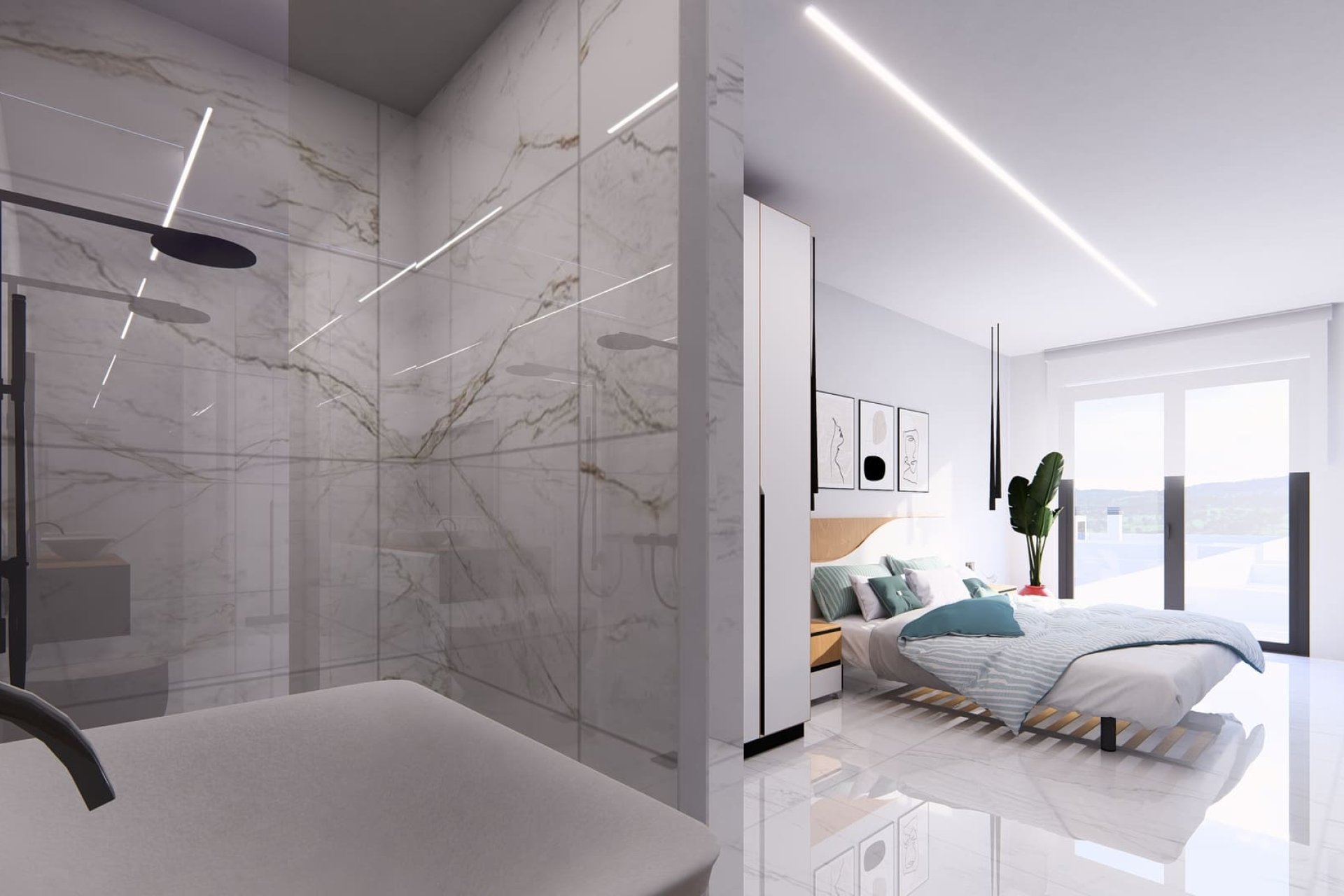 Obra nueva - high-bungalow -
La Finca Golf