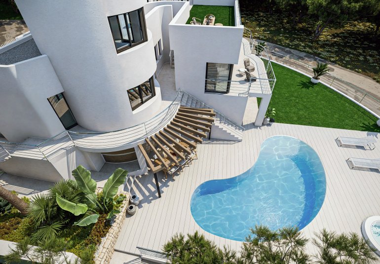 Obra nueva - Villa -
Altea
