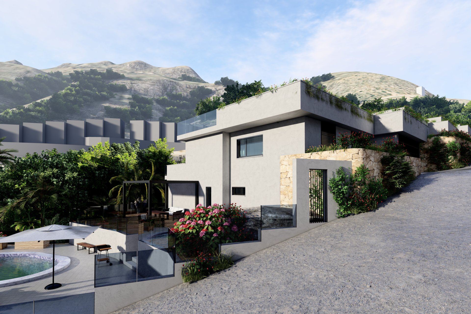 Obra nueva - Villa -
Altea