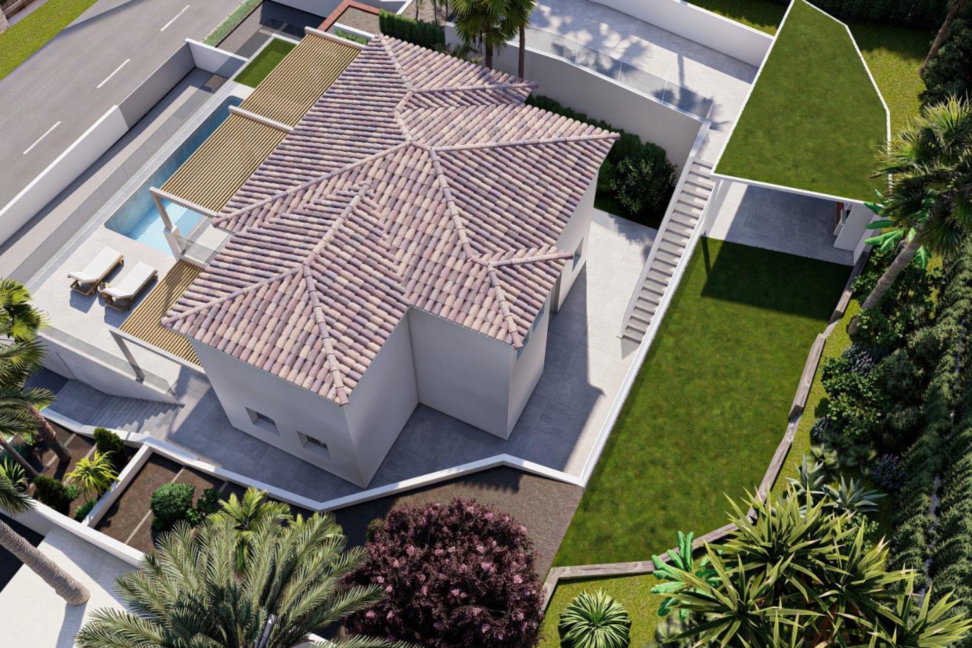 Obra nueva - Villa -
Altea