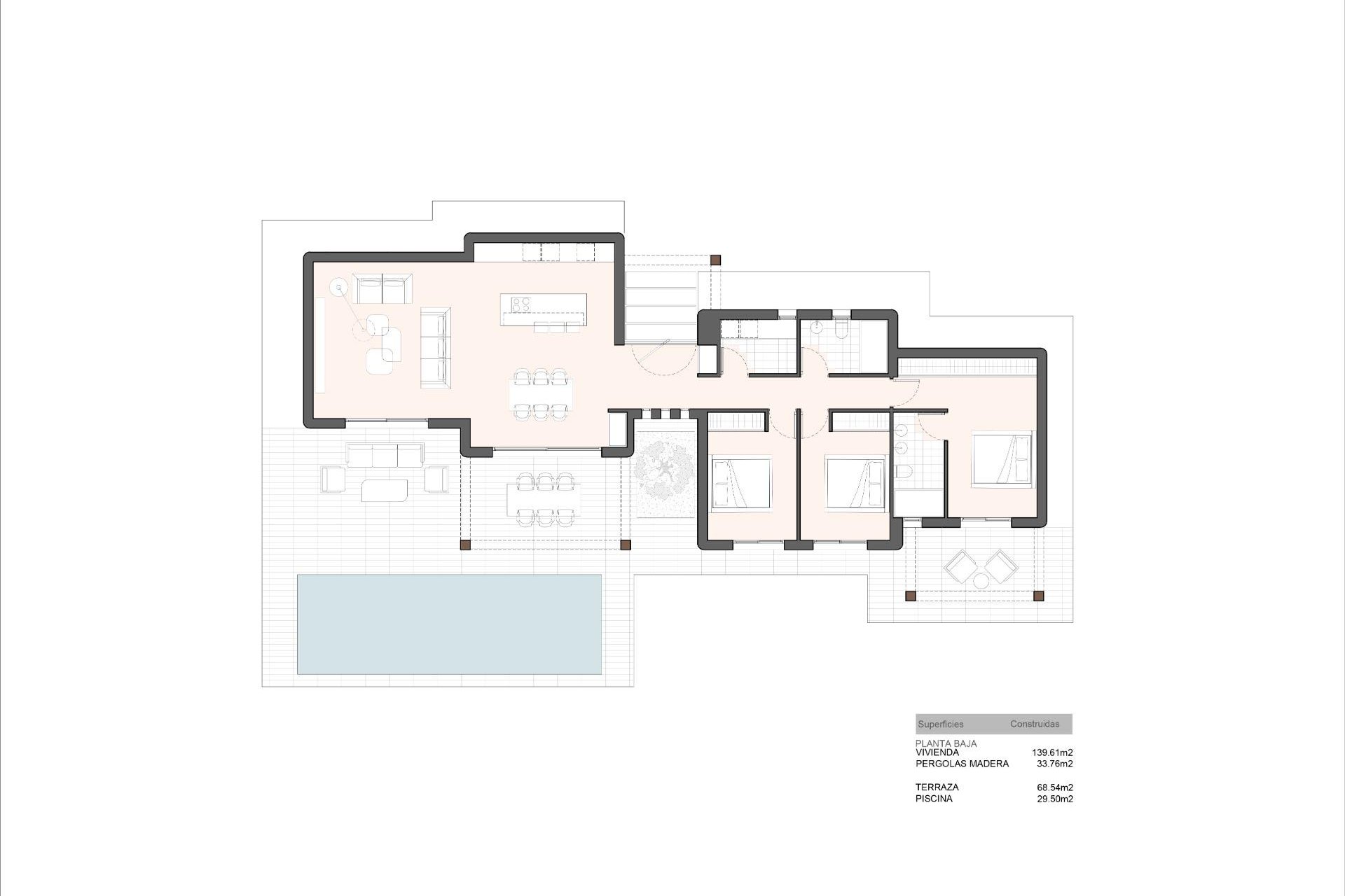 Obra nueva - Villa -
Benissa - Cala Advocat