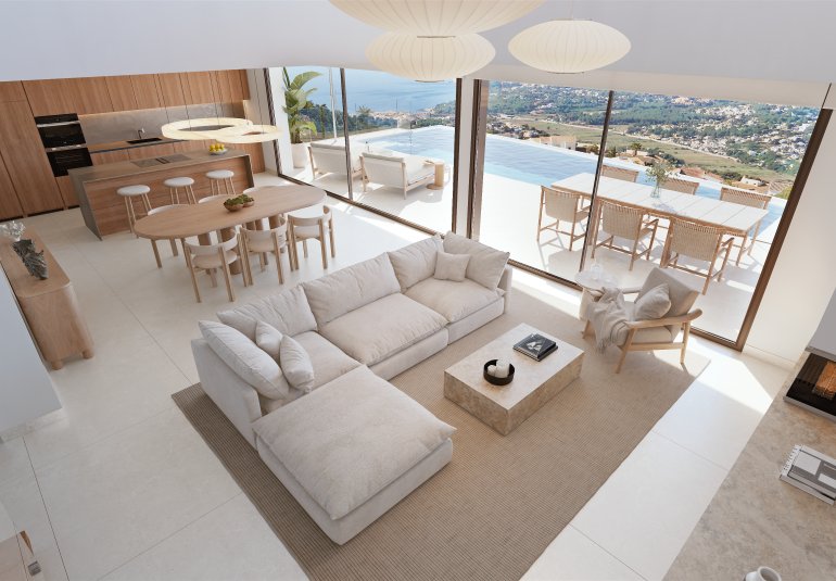 Obra nueva - Villa -
Benitachell - Cumbre del Sol