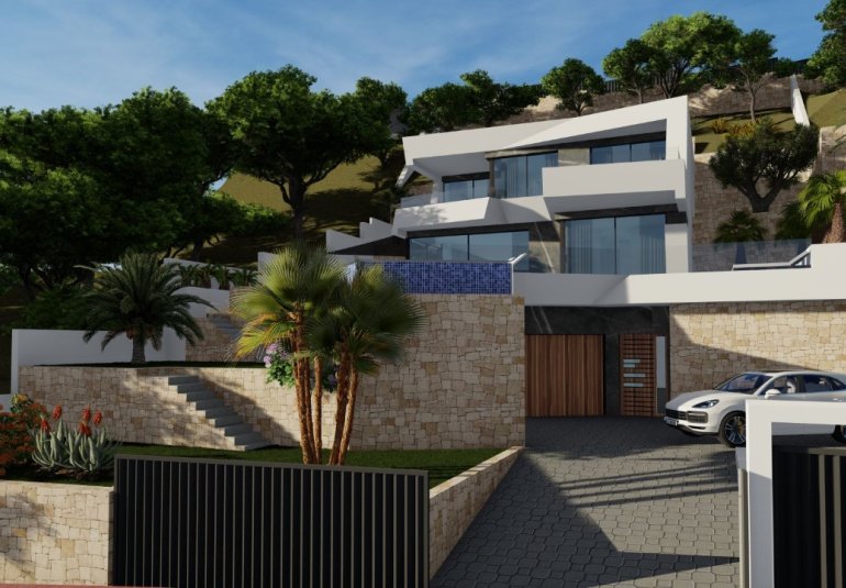 Obra nueva - Villa -
Calpe