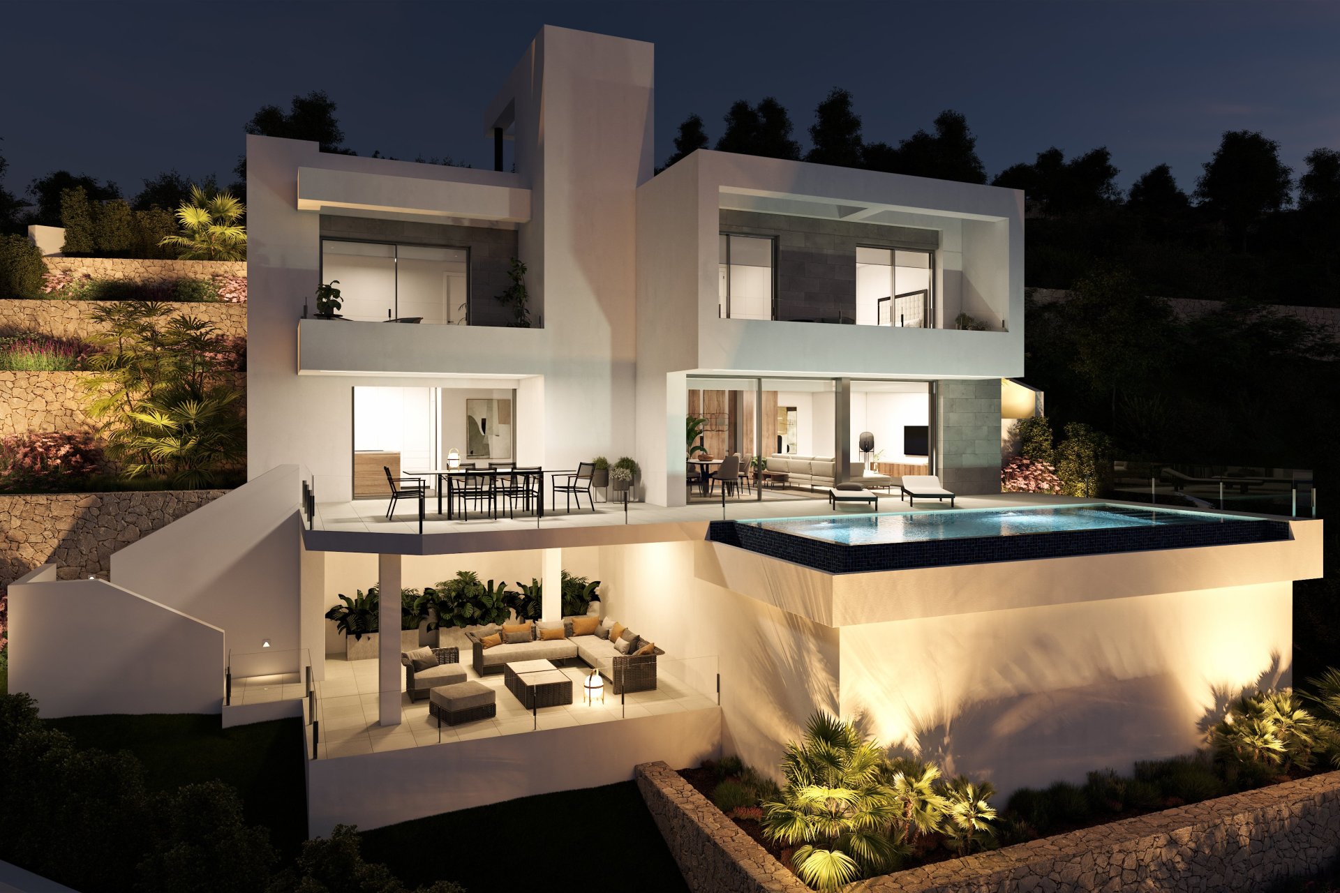 Obra nueva - Villa -
Cumbre del Sol