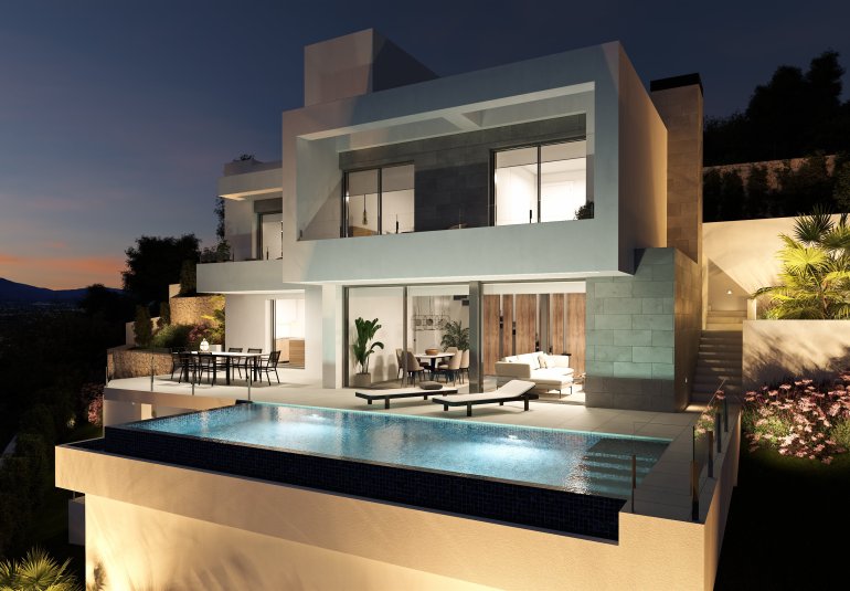 Obra nueva - Villa -
Cumbre del Sol