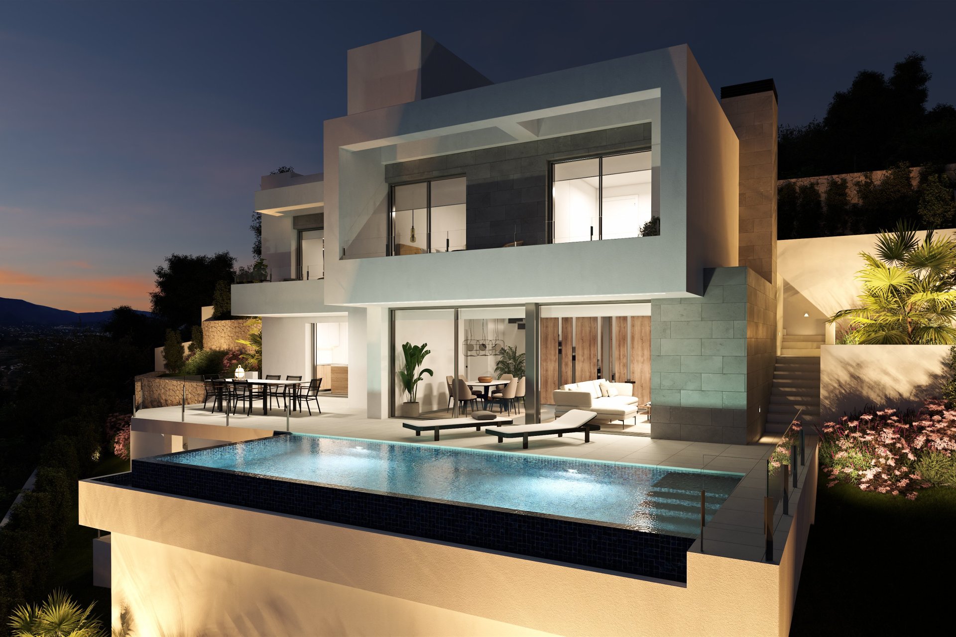 Obra nueva - Villa -
Cumbre del Sol