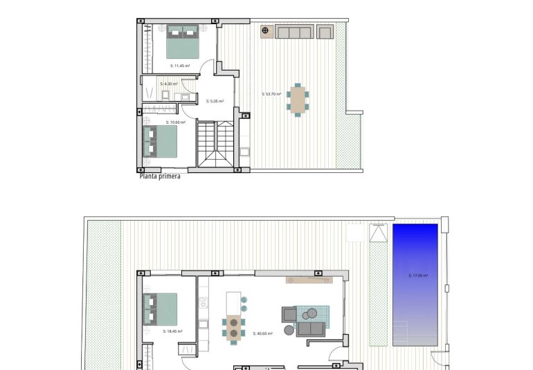 Obra nueva - Villa -
los alcázares